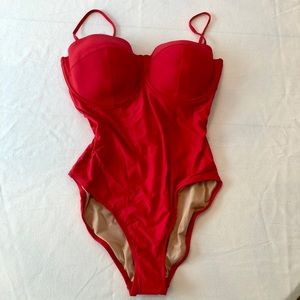 J.Crew Underwire One Piece Maillot